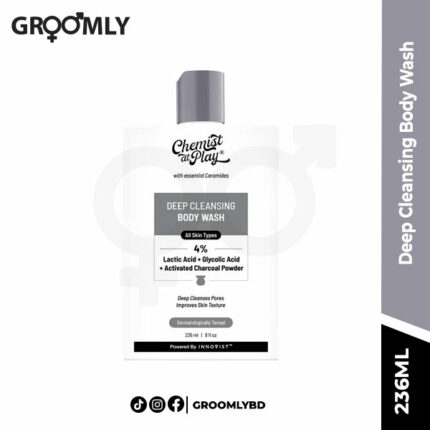 Chemist At Play Deep Cleansing Body Wash 236 ml for deep cleansing and fresh skin