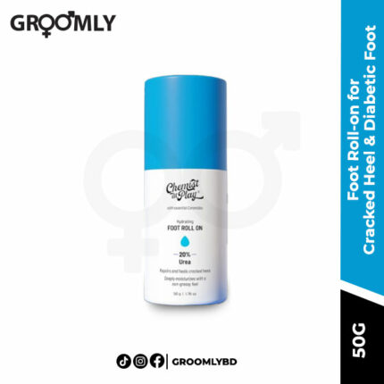 Chemist At Play Foot Roll-On 50 g for cracked heels and diabetic foot care