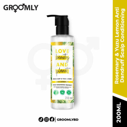 Love Beauty and Planet Rosemary and Yuzu Lemon Anti Dandruff Scalp Conditioning Treatment 200 ml