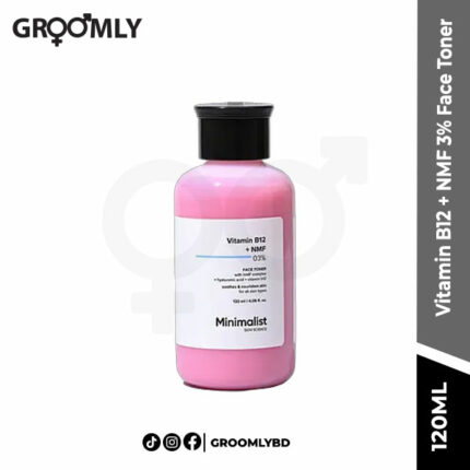 Minimalist Vitamin B12 and NMF 3% Face Toner 120 ml for hydration and barrier care