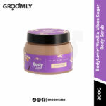 Plum BodyLovin Vanilla Vibes Sugar Body Scrub 200 g for gentle body exfoliation