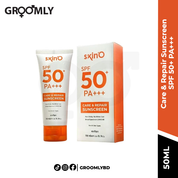 Skin'O-Care-&-Repair-Sunscreen-SPF-50+-50ml Skin'O Care & Repair Sunscreen SPF 50+ 50ml - Image 1