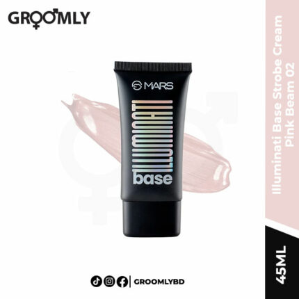 MARS Illuminati Base Strobe Cream 45ML Pink Beam 02
