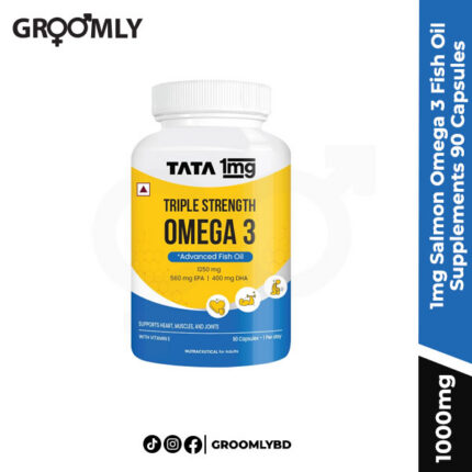 Tata 1mg Salmon Omega 3 Fish Oil Supplements 1000mg