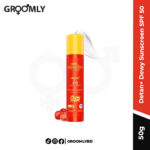 Aqualogica Detan+ Dewy Sunscreen SPF 50 with Cherry Tomato and Hyaluronic Acid-50g