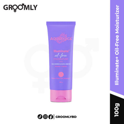 Aqualogica Illuminate+ Oil-Free Moisturizer with Wild Berries & Alpha Arbutin- 100g