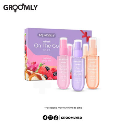 Aqualogica Refresh+ On the Go Set of 3 Perfume Body Mist 3 x 20ML