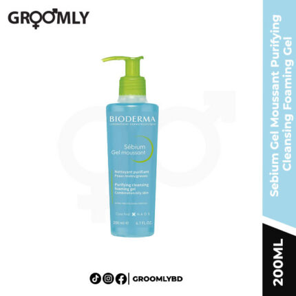 Bioderma Sebium Gel Moussant Purifying Cleansing Foaming Gel 200ML