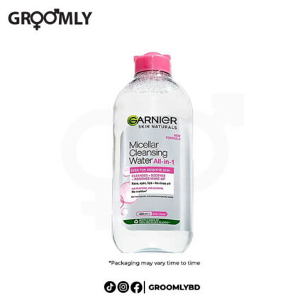 Garnier Micellar Cleansing Water Pink, For Sensitive Skin- 400ml