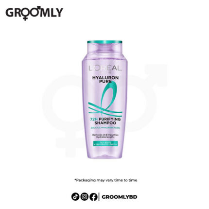 L'Oreal Paris Hyaluron Pure 72H Purifying Shampoo 340ML
