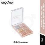MARS Glowzilla Palette 6 Shade Long Lasting Illuminating Highlighter 12g Shade 01