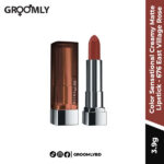 Maybelline New York Color Sensational Creamy Matte Lipstick 3.9g 676 East Village Rose