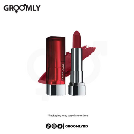 Maybelline New York Color Sensational Creamy Matte Lipstick 3.9g 695 Divine Wine
