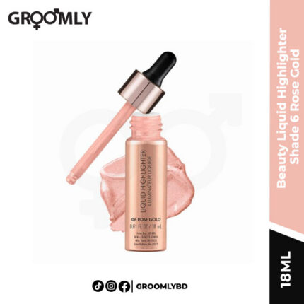 Swiss Beauty Liquid Highlighter Shade 6 Rose Gold 18ML