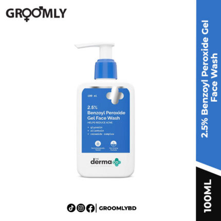 The Derma Co 2.5% Benzoyl Peroxide Gel Face Wash 100ml