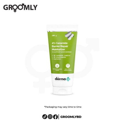 The Derma Co 4% Ceramide Barrier Repair Moisturizer with Ceramide, Niacinamide, and Oxylance 100g