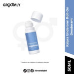 Kalyra Underarm Roll-On Deodorant, 5% Potassium, Brightening, Odour Control & Smooth Skin, for Men & Women