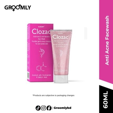 Clozac Anti Acne Facewash 60ml in Bangladesh