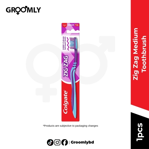 Colgate Zig Zag Medium Toothbrush Colgate Zig Zag Medium Toothbrush - Image 1