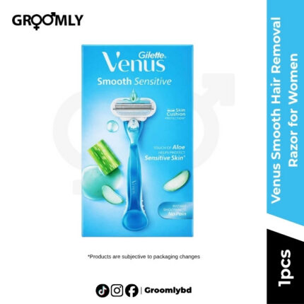 Gillette Venus Smooth Razor for Women with Aloe Vera 1 Pc in Bangladesh