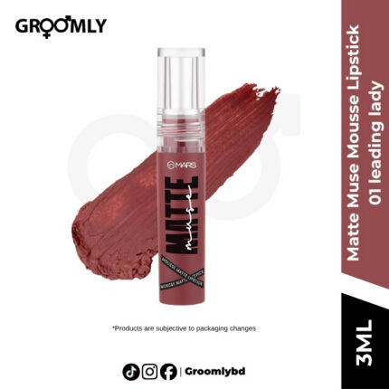 MARS Matte Muse Mousse Lipstick 01 Leading Lady in Bangladesh
