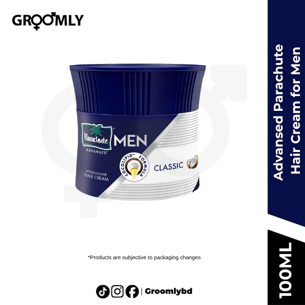 Parachute Advansed Parachute Hair Cream for Men 100ml Parachute Advansed Hair Cream for Men 100ml in Bangladesh