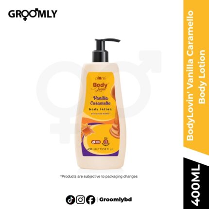 Plum BodyLovin' Vanilla Caramello Body Lotion With Cocoa Butter & Vitamin B5 For Dry Skin 400ML