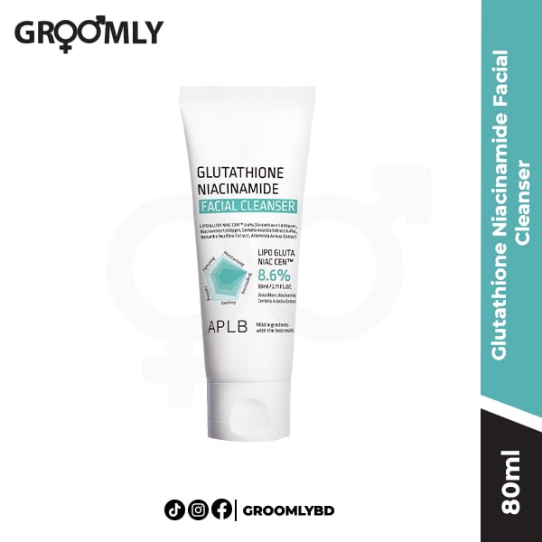 APLB Glutathione Niacinamide Facial Cleanser 80ml