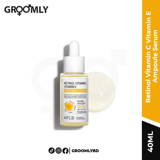 APLB Retinol Vitamin C Vitamin E Ampoule Serum 40ml