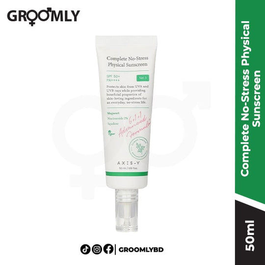 AXIS-Y Complete No-Stress Physical Sunscreen 50ml