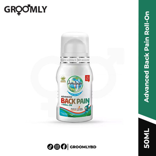 Amrutanjan Advanced Back Pain Roll-On Bottle Of 50 Ml