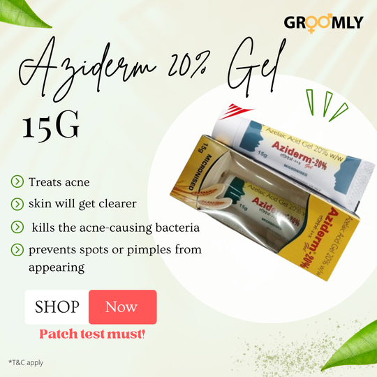Micro Aziderm 20% Gel 15gm