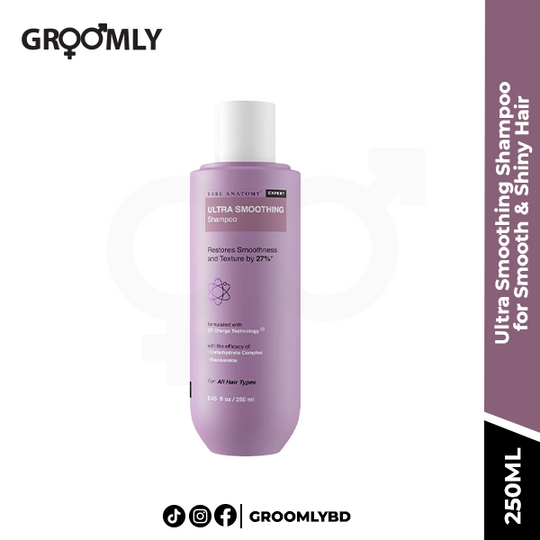 Bare Anatomy Ultra Smoothing Shampoo for Smooth & Shiny Hair- 250ml