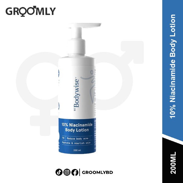 Be Bodywise 10% Niacinamide Body Lotion 200ml available in Bangladesh