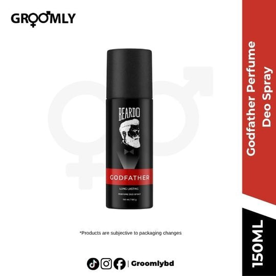 Beardo Godfather Perfume Deo Spray 150ml can available in Bangladesh