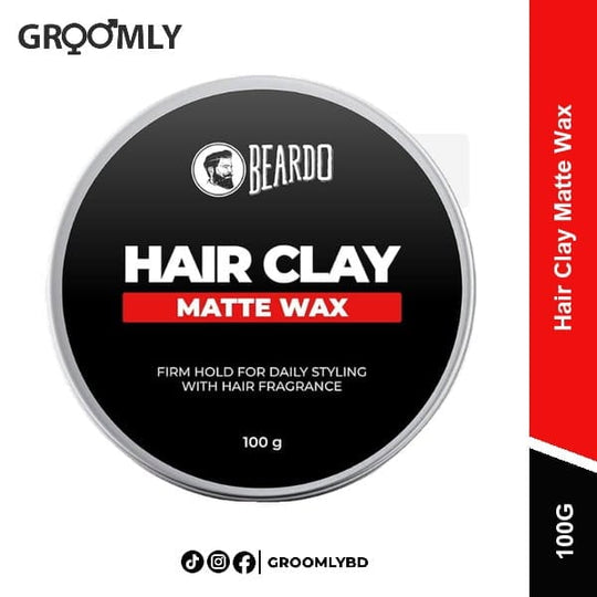 Beardo Hair Clay Matte Wax 100gm available in Bangladesh