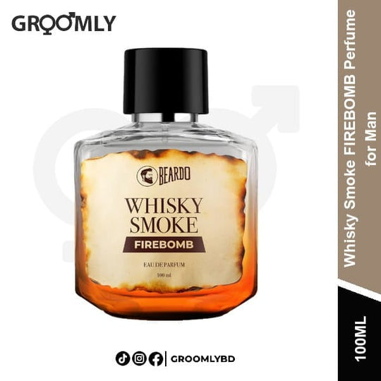 Beardo Whisky Smoke FIREBOMB Perfume for Man 100ml available in Bangladesh