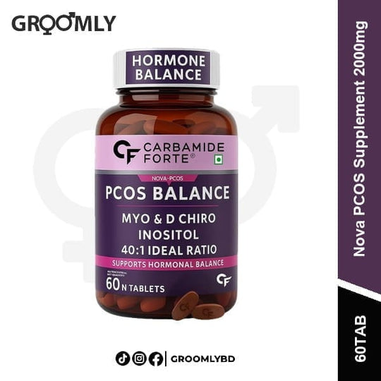 Carbamide Forte Nova PCOS Inositol 60 Tablets available in Bangladesh