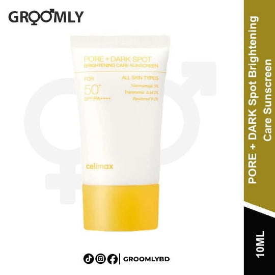 Celimax PORE + DARK Spot Brightening Care Sunscreen 10ML available in Bangladesh