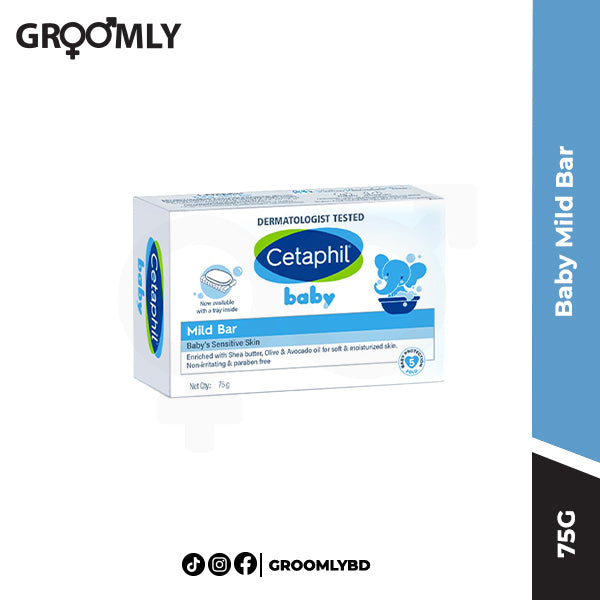 Cetaphil Baby Mild Bar (75 g)