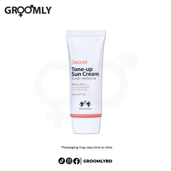 Christian Dean Secret Tone-up Sun Cream SPF 50+ PA+++