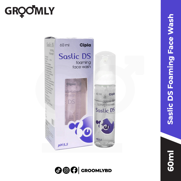 Cipla Saslic DS Foaming Face Wash (60ml) copy