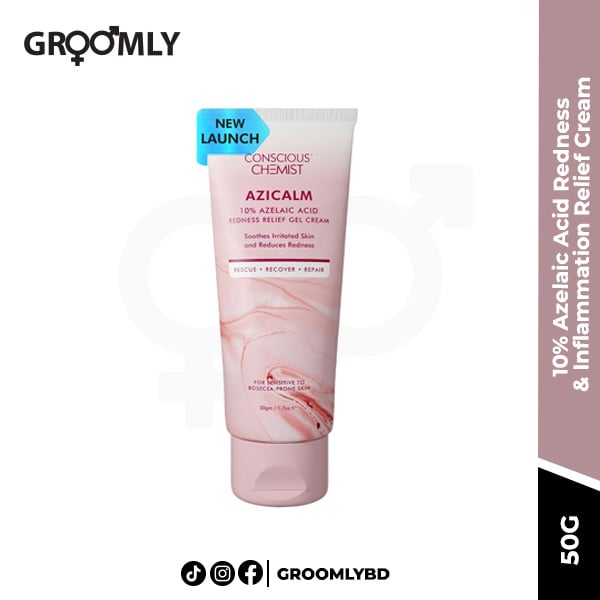Conscious Chemist 10% Azelaic Acid Redness & Inflammation Relief Cream- 50g