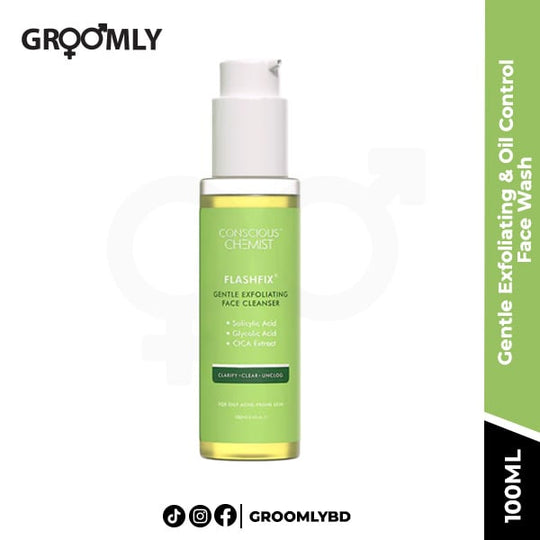Conscious Chemist Gentle Exfoliating & Oil Control Face Wash- 100ml