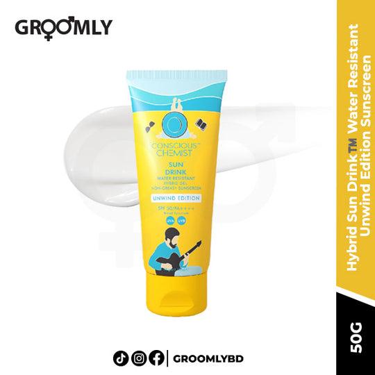 Conscious Chemist Hybrid SPF 50 PA++++ Sun Drink™️ Water Resistant Unwind