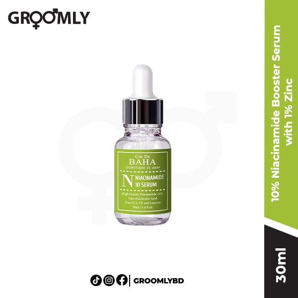 Cos De Baha 10% Niacinamide Booster Serum with 1% Zinc 30ml (N)