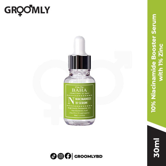 Cos De Baha 10% Niacinamide Booster Serum with 1% Zinc 30ml (N)