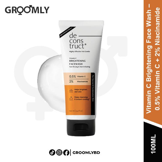 Deconstruct Vitamin C Face Wash 100ml available in Bangladesh
