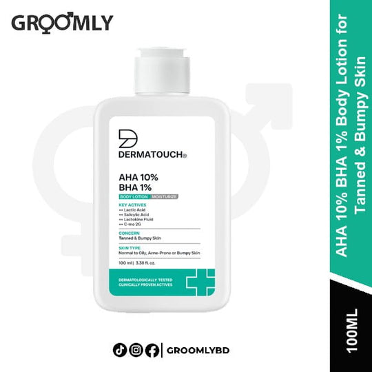 Dermatouch AHA 10% BHA 1% Body Lotion 100ml available in Bangladesh