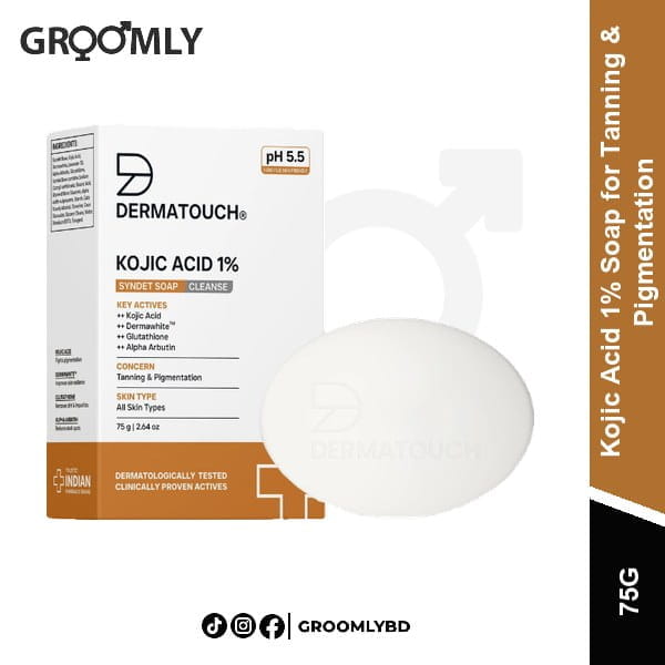 Dermatouch Kojic Acid 1% Soap 75g available in Bangladesh